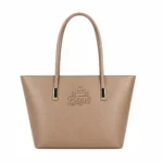 Bagvo Women’s Structured Leather Tote Handbag for Everyday Use