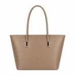 Bagvo Women’s Structured Leather Tote Handbag for Everyday Use - Image 2